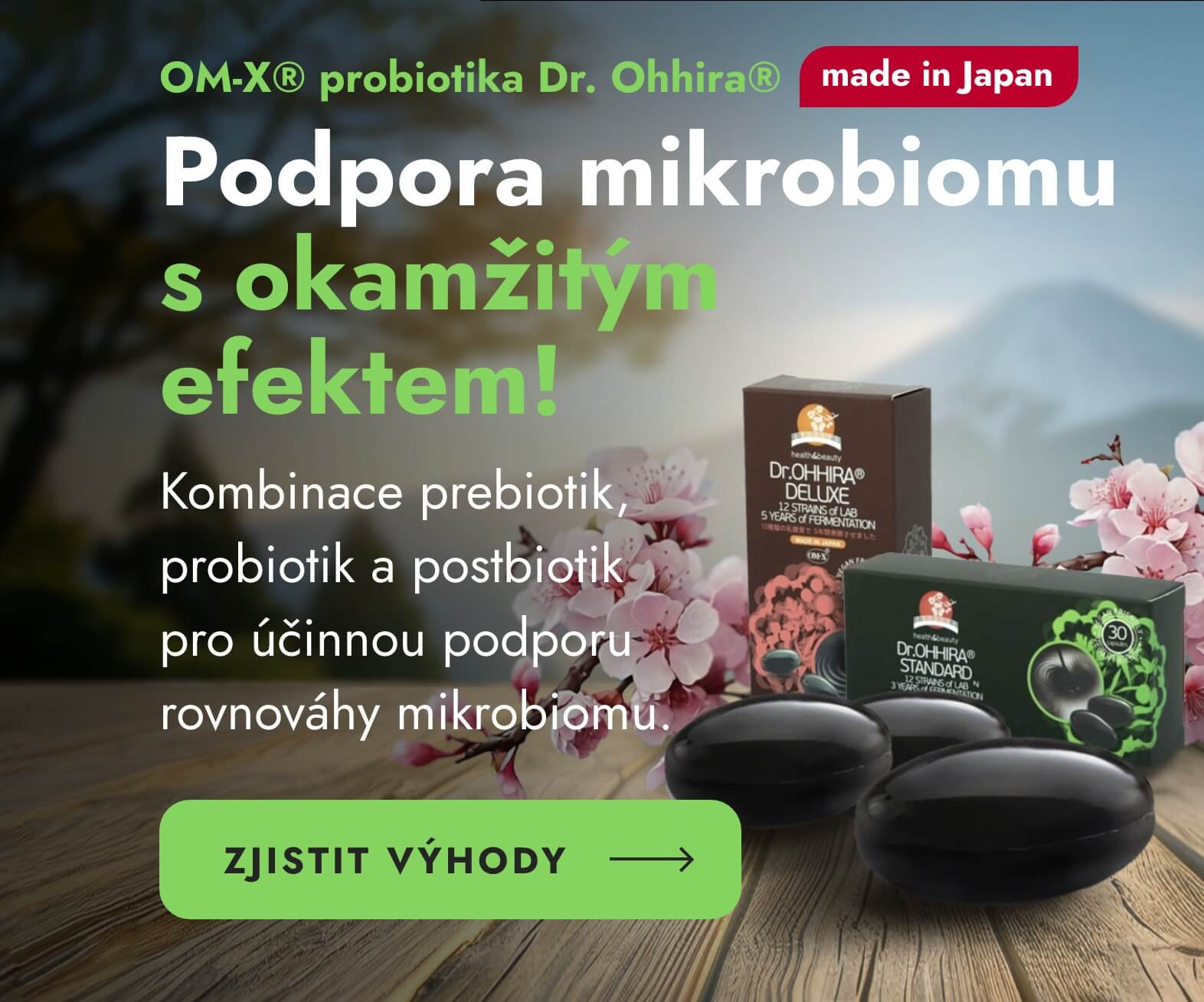 Podpora mikrobiomu