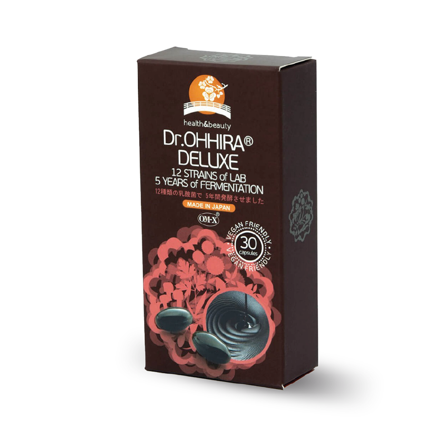 OM-X® probiotika Dr. Ohhira® deluxe 30 kapslí