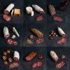 assortiment saucisson aromatise boutiquedessaucissons