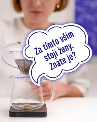 Papírový filtr, výběrová káva, třetí vlna. Za vším stojí ženy, které přemýšlely out of box. Koho vám tohle připomnělo?...