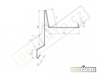 Závětrná lišta pro dokonalou střechu! 🏠🛡️ Chraňte svou střechu a zároveň ji esteticky vylepšete s naší závětrnou lištou....