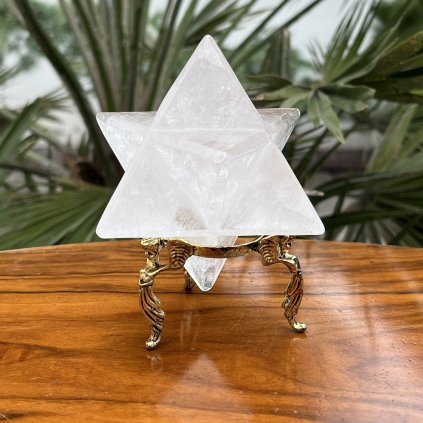 Kříšťálová merkaba ~ 7 cm