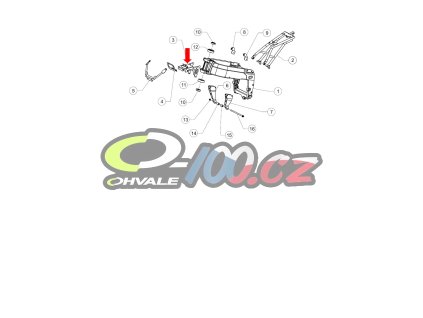 Levé uchycení motoru (3)