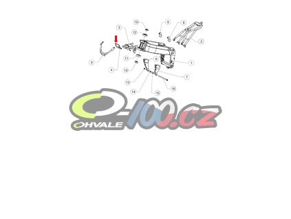 Levé uchycení motoru (4)