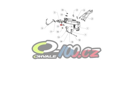 Levé uchycení motoru (4)