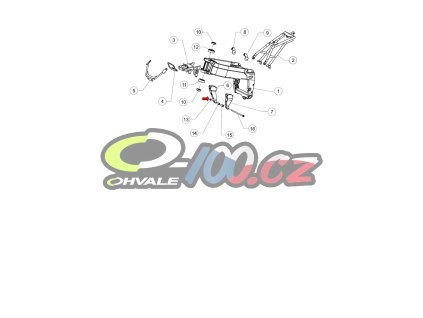 Levé uchycení motoru (7)