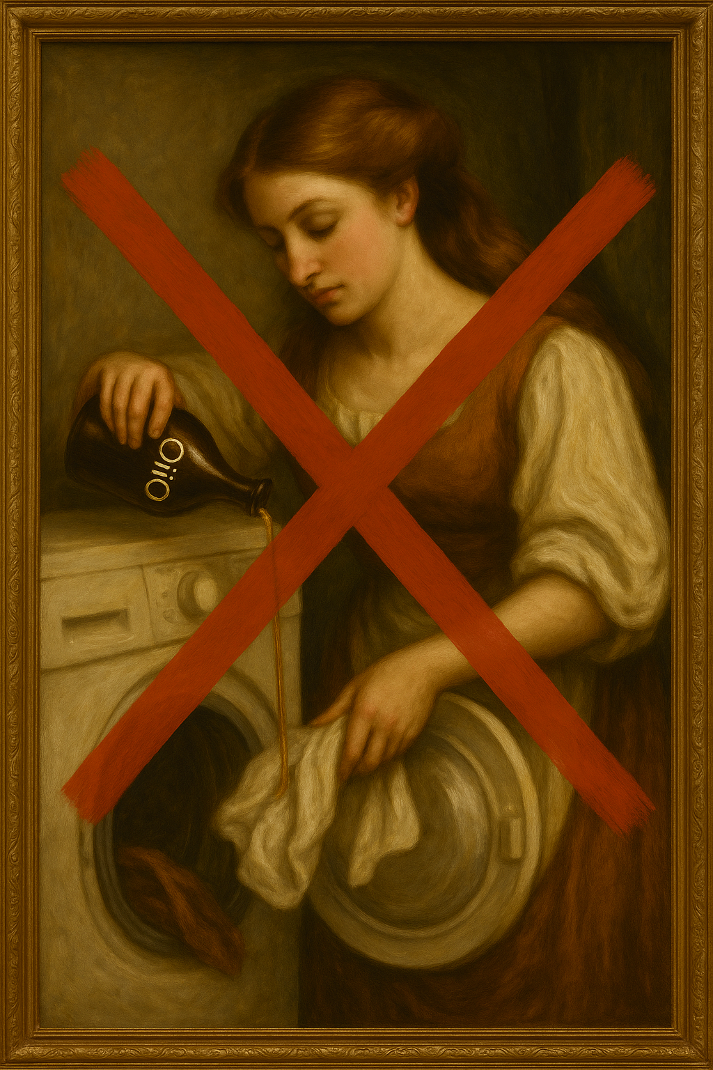 Priame liatie do bubna – nesprávne