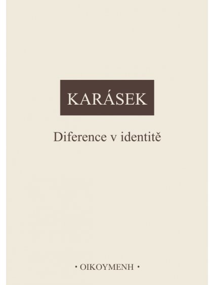 Diference v identitě (forma tištěná)
