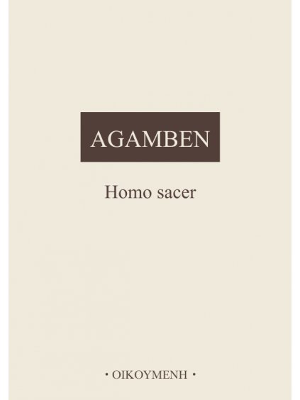 Homo sacer (forma tištěná)