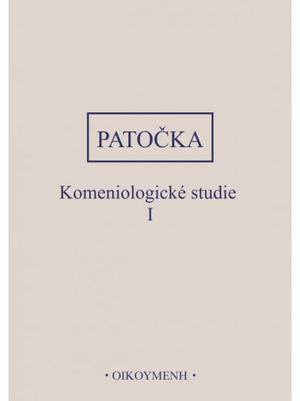 Komeniologické studie I (forma tištěná)