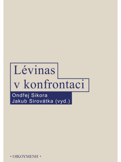 Lévinas v konfrontaci (forma tištěná)