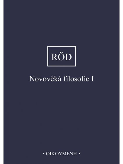 Novověká filosofie I (forma tištěná)