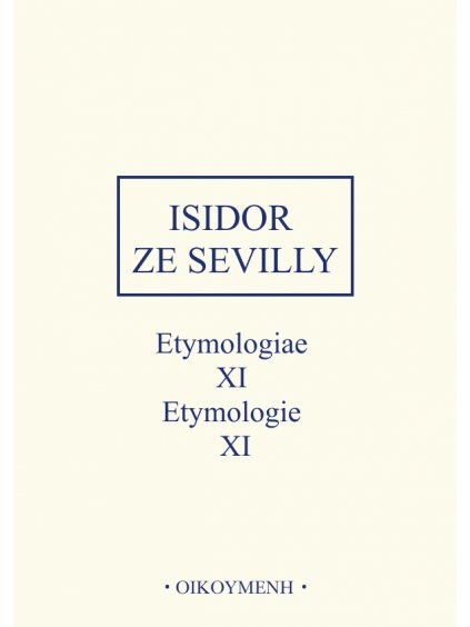 Etymologie XI (forma tištěná)