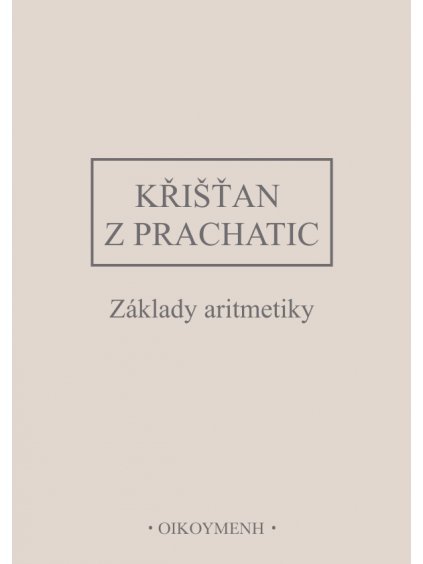 Základy aritmetiky (forma tištěná)