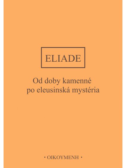 Dějiny náboženského myšlení I (forma tištěná)
