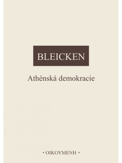 Athénská demokracie (forma tištěná)