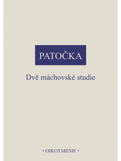 Dvě máchovské studie (forma tištěná)
