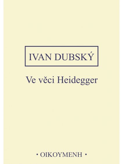 Ve věci Heidegger