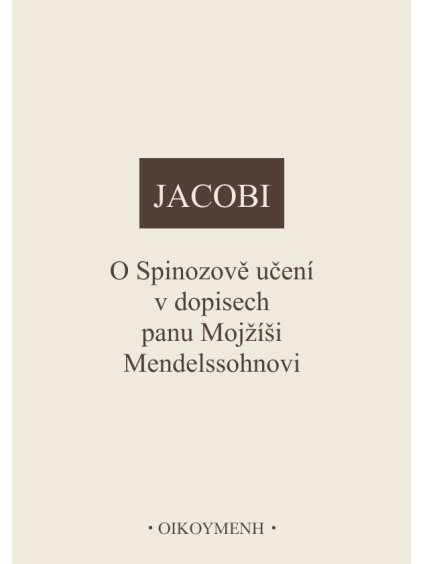 O Spinozově učení