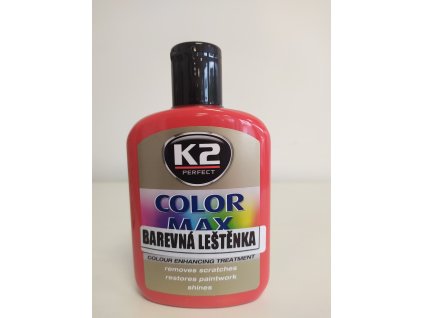 K2 COLOR MAX 200 ml ČERVENÁ - aktivní vosk