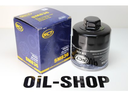 SCT Filtr Olejový SM836
