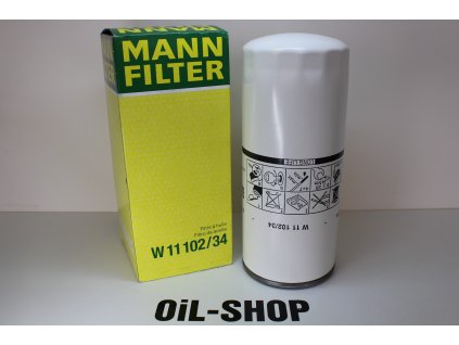 Mann Filtr Olejový W11102/34