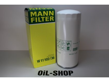 Mann Filtr Olejový W11102/36
