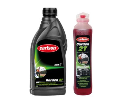 Motorový olej pro dvoutaktní zahradní techniku Carlson Garden 2T 1l