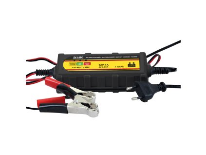 Autonabíječka řízená mikroprocesorem Pb/gel 6V 0.55A / 12V 1A