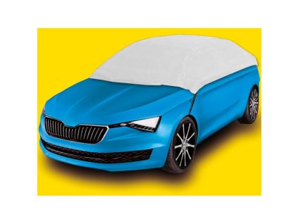 Autoplachta / plachta na auto / půlgaráž - velikost M 252x147x51cm
