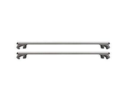 Příčníky na klasické / integrované podélníky Kamei 125cm - aluminium / uzamykatelné