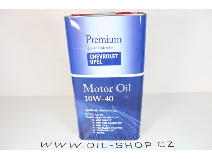 Fanfaro For Opel GM 10W-40 5L Plech
