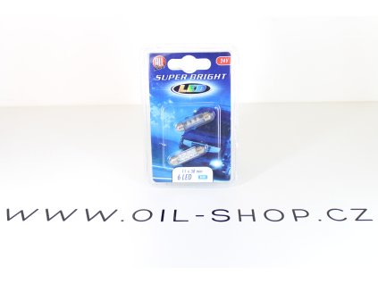 ALL RIDE LED Žárovka 6LED 24V Modrá
