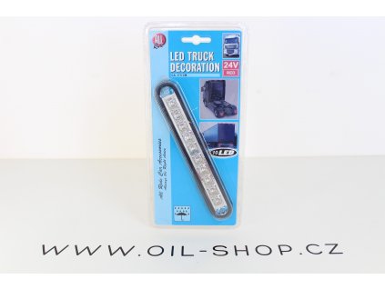 All Ride Dekor Světlo 10 LED 24V Červené 17,5cm