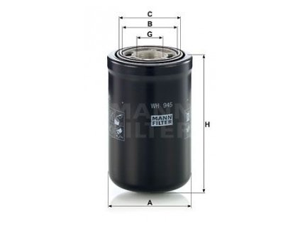 hydraulicky filtr mann wh945 mf wh945 default