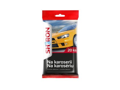 vlhcene ubrousky na karoserii