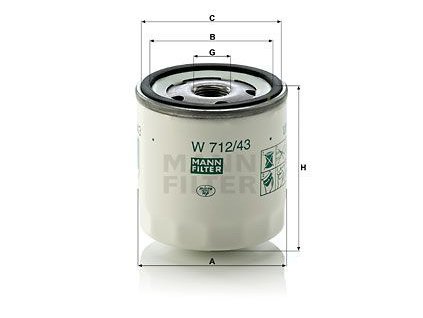 olejovy filtr mann w712 43 mf w712 43 ford skoda default