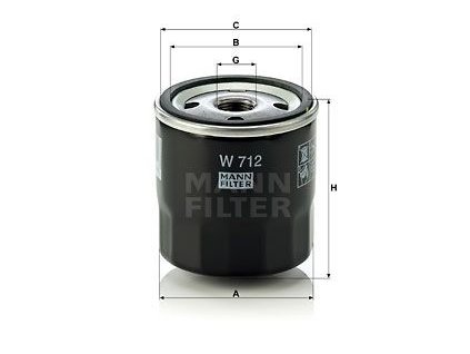 hydraulicky filtr mann w712 mf w712 austin ford opel default