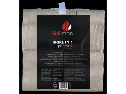 Grillman Pilinové Brikety 10kg