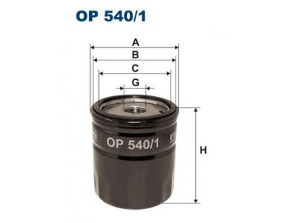 Filtron Filtr Olejový OP540/1T