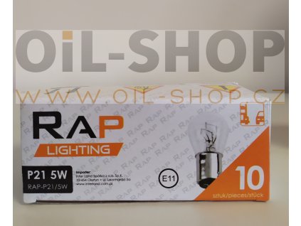 RAP Lighting 12V P21/5W