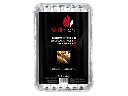 Grillman Grilovací Tácky 4ks