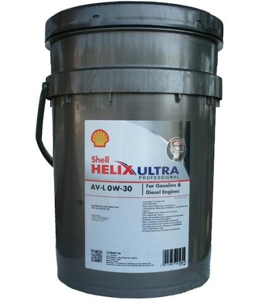 Shell Helix Ultra Professional AV-L 0W-30 20L - OiL-SHOP.cz