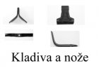 Nože a kladiva pro mulčovače