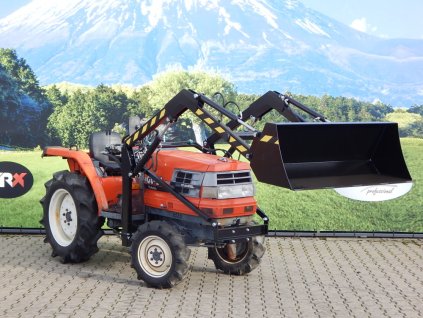 Malotraktor Kubota GL 21 s čelním nakladačem ok traktory 2