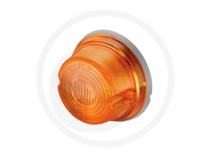 boční obrysové světlo Hella oranžové kulate ok traktory 1