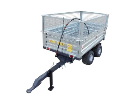 Vlek pro malotraktory sklápěcí s nadstavbami 40 cm ok traktory 1