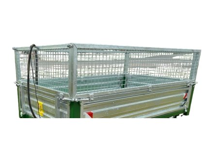 Vlek pro malotraky střístranný sklápěč s nosností 1500 kg ok traktory 8