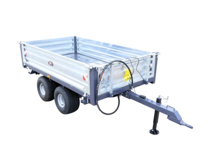 Vlek pro malotraktory 135x240 cm 3 stranný sklápěč ok traktory.cz 1