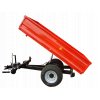 Vlek za traktor sklápěcí 150x250 cm 1,0 - 1,4 t s SPZ